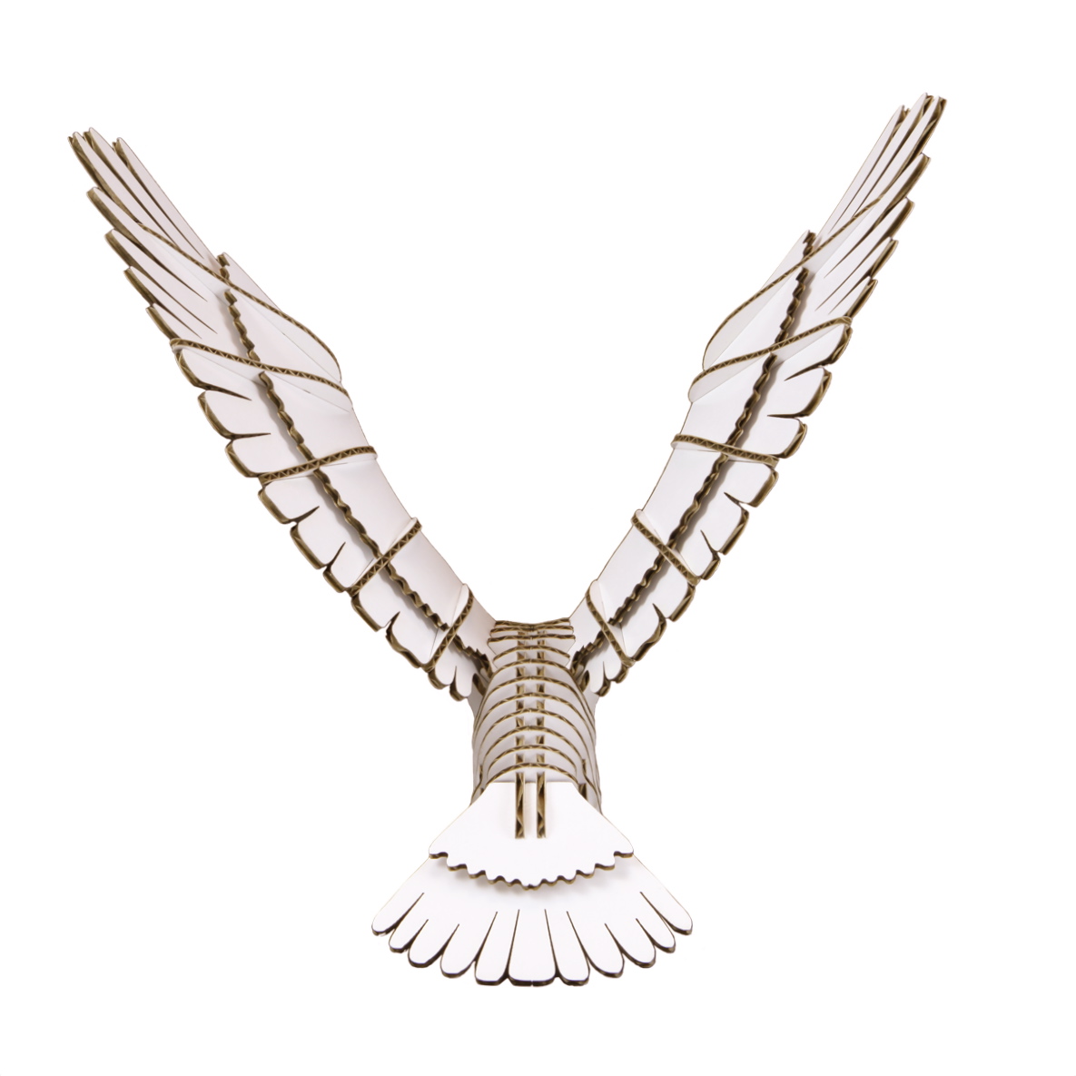 Hawk 105_white d-torso paper craft by Aki Co.,Ltd.
