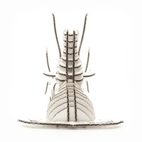 Deer Head mini_white