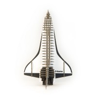 space shuttle180_black&white