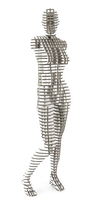 Female Body 001_white