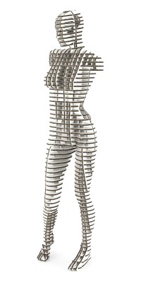 Female Body 001_white